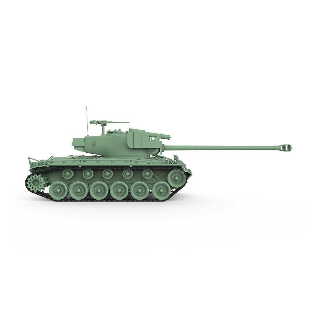 SSMODEL 518 Military Armoured Model Kit US T26E1 M26 Super Pershing Heavy Tank — detail view 4
