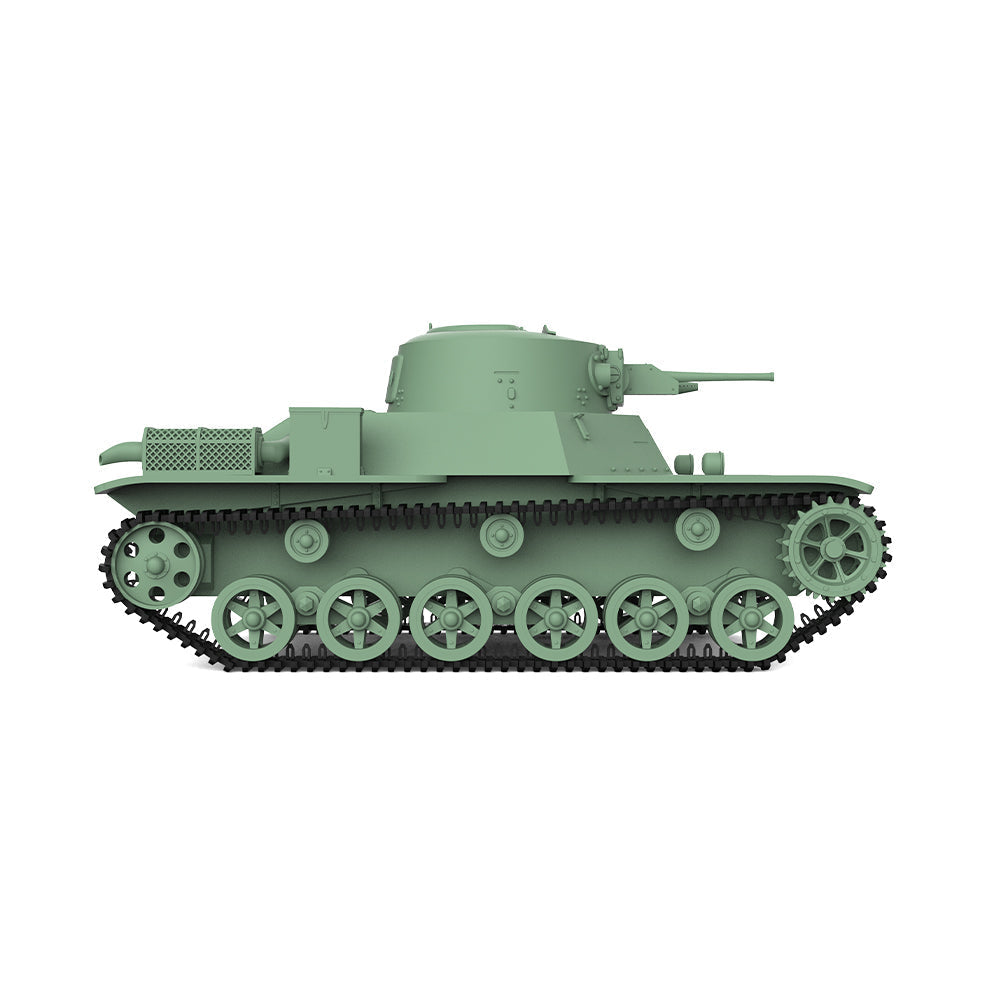 SSMODEL 620 Military Armoured Model Kit Japan IJA Type 98 Light Tank — detail view 4