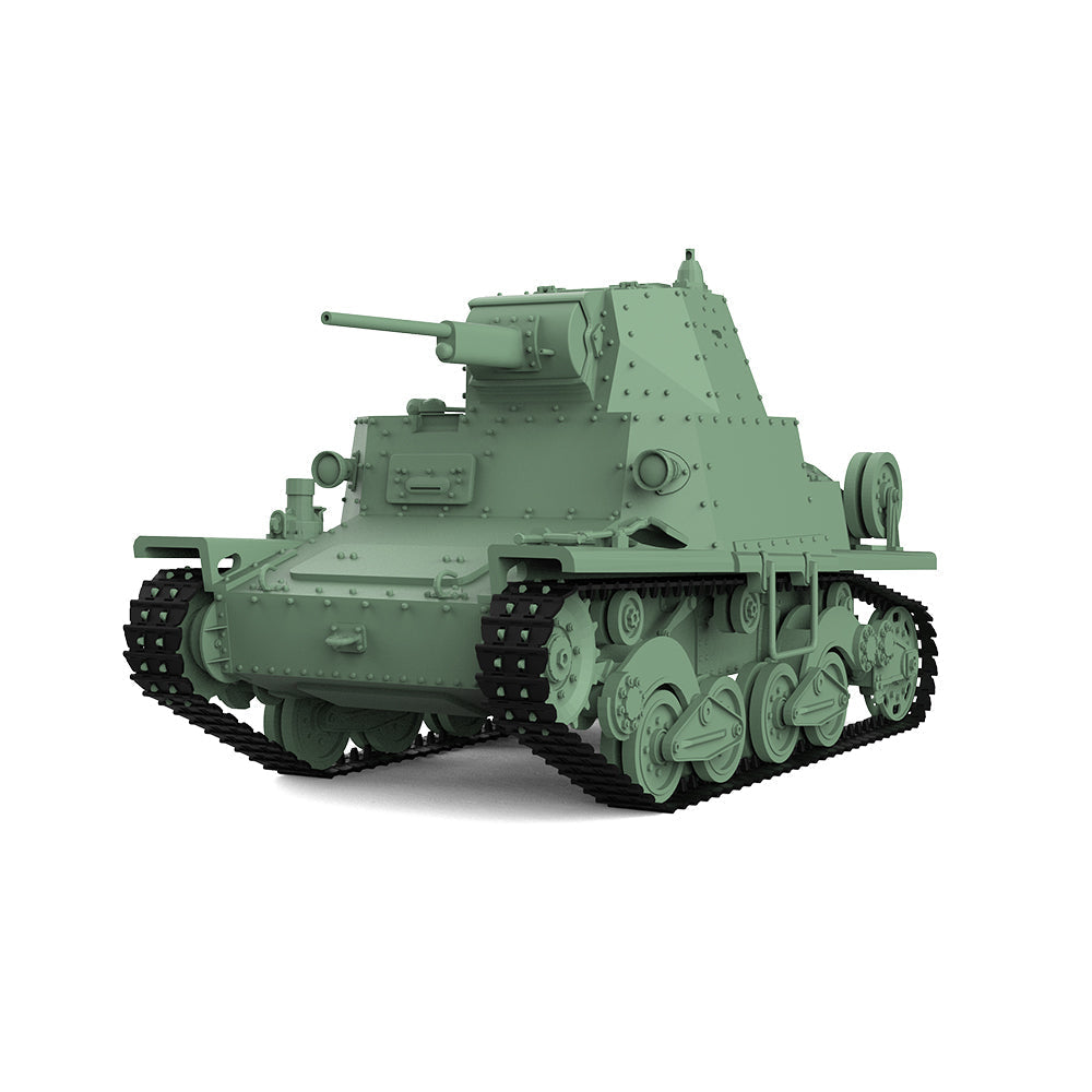 SSMODEL 680 Military Armoured Model Kit Italy L6/40 Light Tank Secondary image