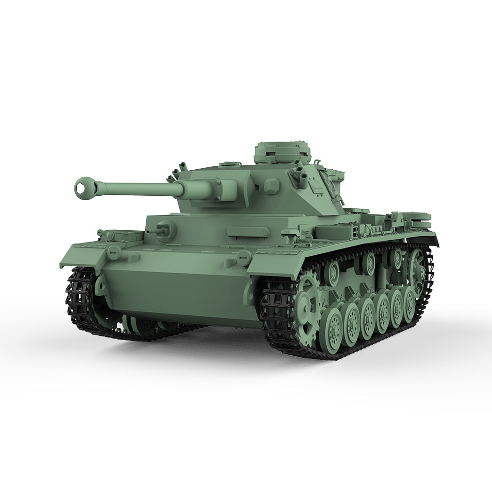 SSMODEL 714 V1.9 1/72(64,76,87) 25mm Military Model Kit German Pz.Kpfw.III Medium Tank Ausf.K Secondary image