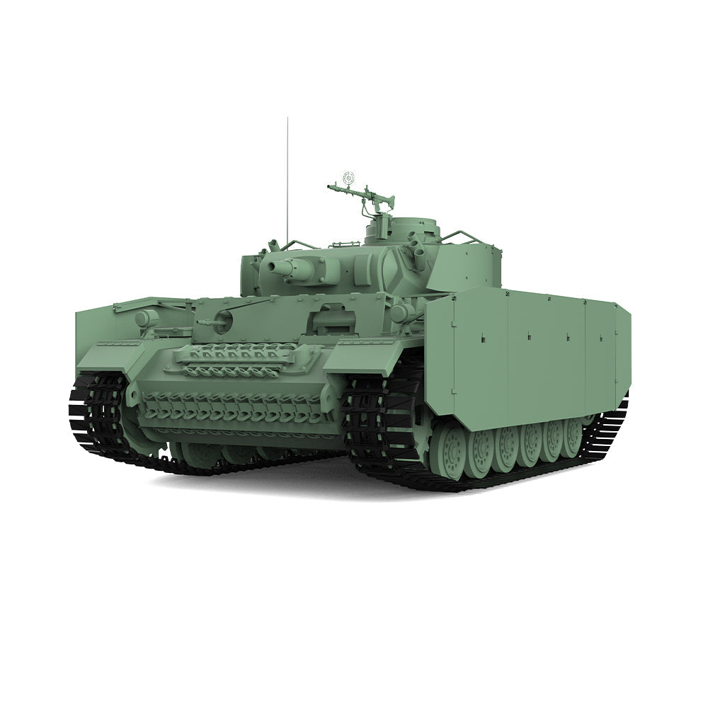 SSMODEL 717 V1.9 1/72(64,76,87) 25mm Military Model Kit German Pz.Kpfw.III Medium Tank Ausf.N Secondary image