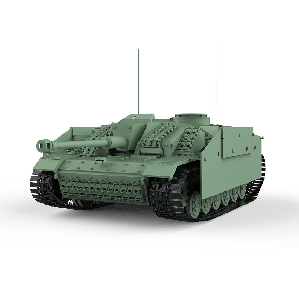 SSMODEL 720 V1.9 1/72(64,76,87) 25mm Military Model Kit German StuGIII G Tank Destroyer — detail view 2