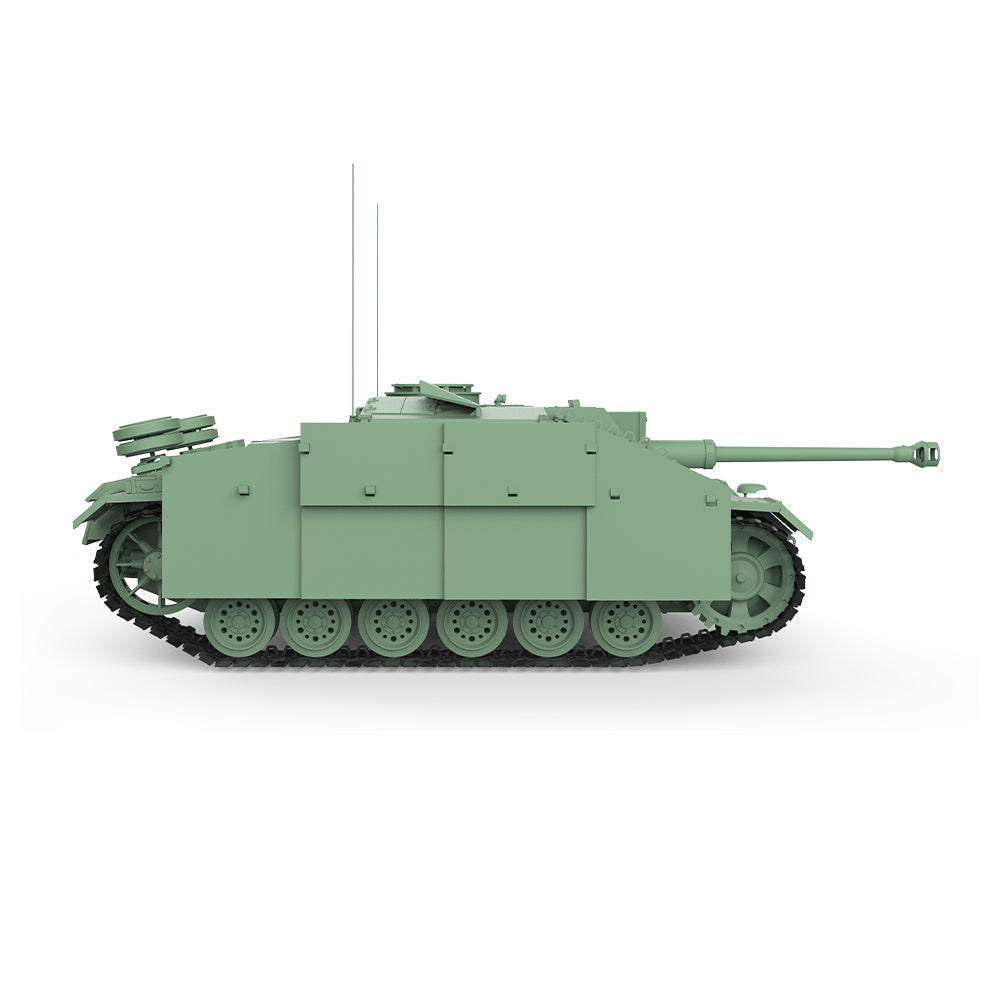 SSMODEL 720 V1.9 1/72(64,76,87) 25mm Military Model Kit German StuGIII G Tank Destroyer — detail view 4