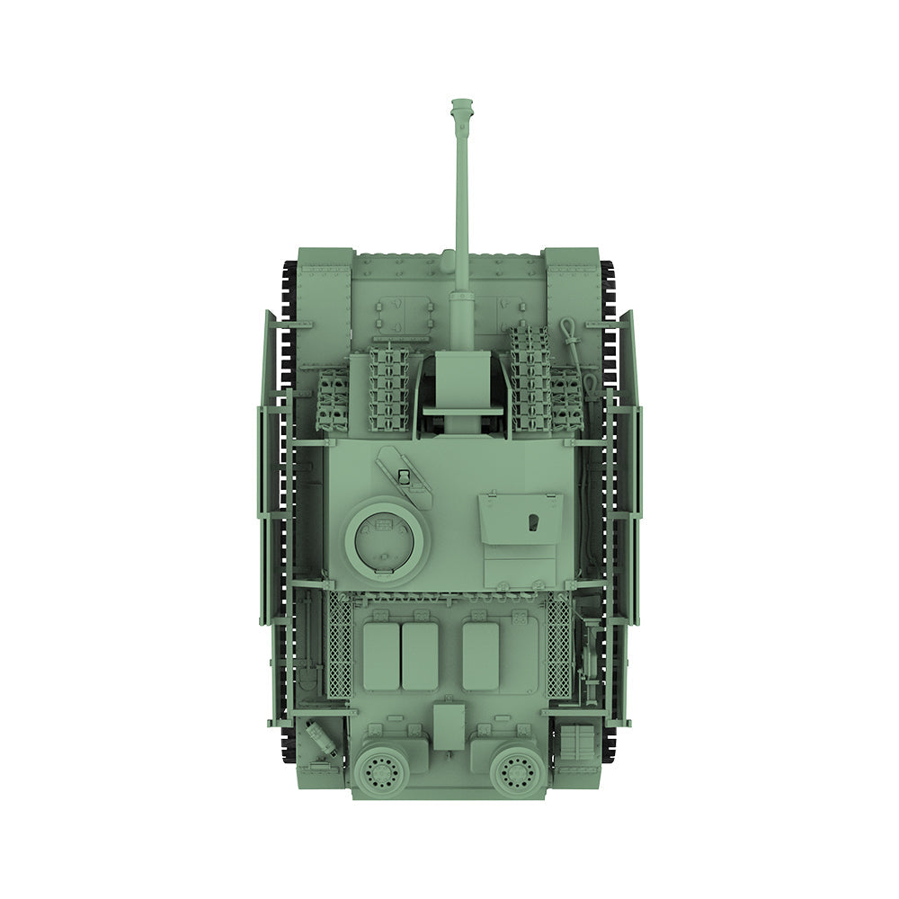 SSMODEL 720 V1.9 1/72(64,76,87) 25mm Military Model Kit German StuGIII G Tank Destroyer — detail view 5