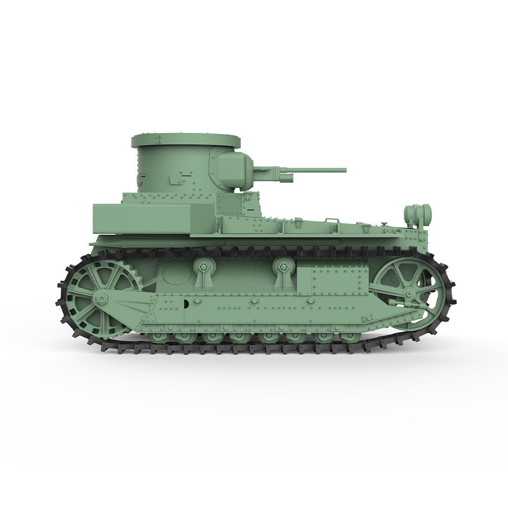 SSMODEL 767 Military Armoured Model Kit US T1E2 Light Tank — detail view 4
