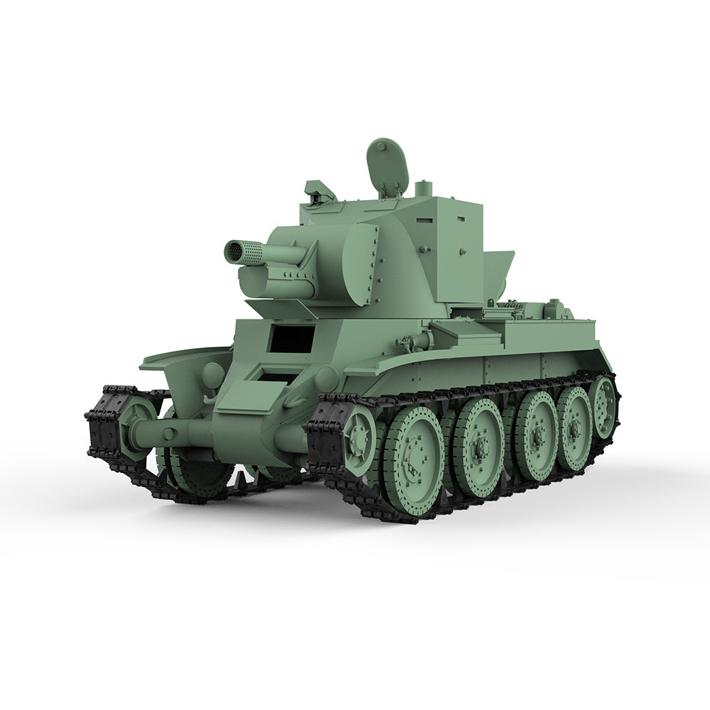 SSMODEL 793 Military Armoured Model Kit Finnish BT-42 Light Tank — detail view 4