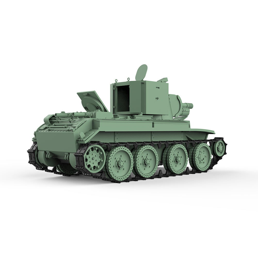 SSMODEL 793 Military Armoured Model Kit Finnish BT-42 Light Tank — detail view 5