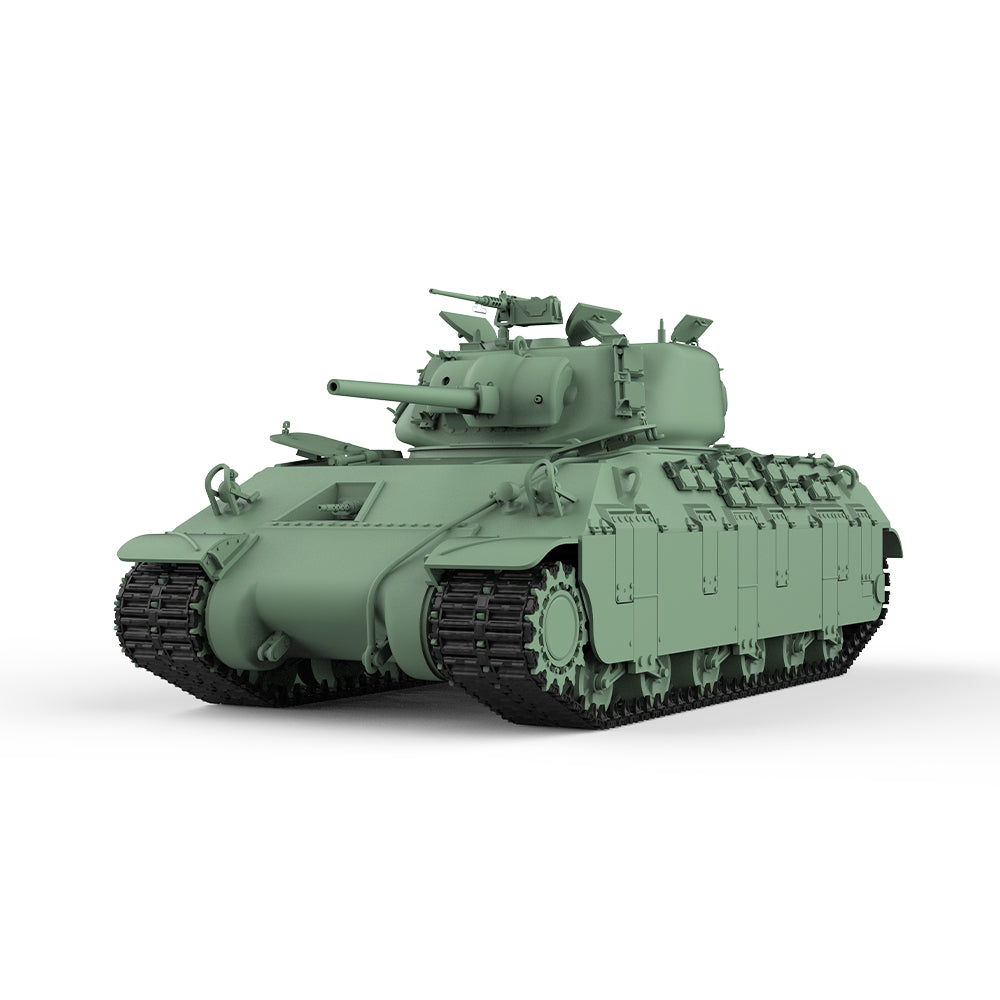 SSMODEL 802 Military Armoured Model Kit US T14 Heavy Tank — detail view 2