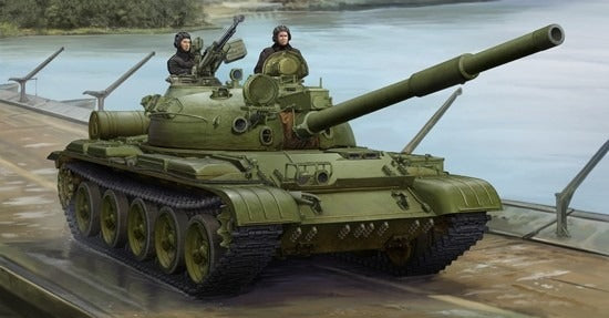 Trumpeter 1/35 RUSSIAN T-62 MOD.1975 MOD.1972+KTD2 Model Kit - 01552