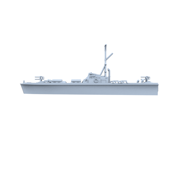 MRY-SFW SSC758 Military Model Kit Britain MTB-1 1 Series Water Line