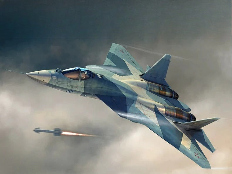 Trumpeter HOBBY BOSS 1/72 Russian T-50 Fighter 87257 Main image