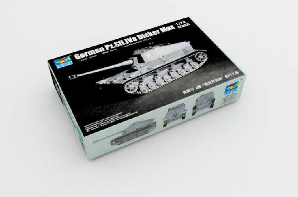 Trumpeter 1/72 07108 German Pz.Sfl.IVa Dicker Max — scale model kit