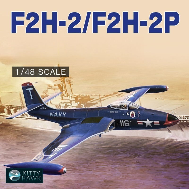 Kitty Hawk KH80131 1/48 F2H-2 / F2H-2P "Banshee" Main image