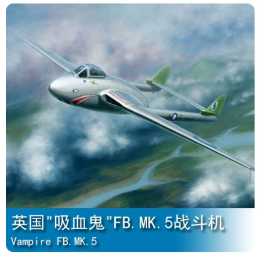 Trumpeter 1/48 02874 Vampire F.Mk.5 Main image