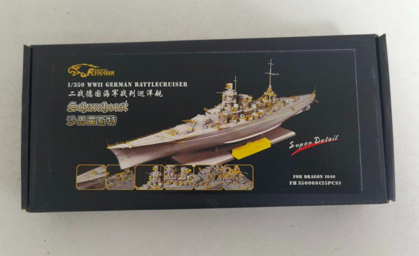 Flyhawk FH350068 1/350 WWII German Battlecruiser Scharnhorst For Dragon 1040