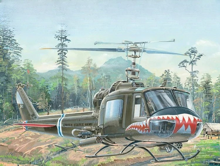 Trumpeter 1/18 UH-1 Huey B/C 81807 Main image