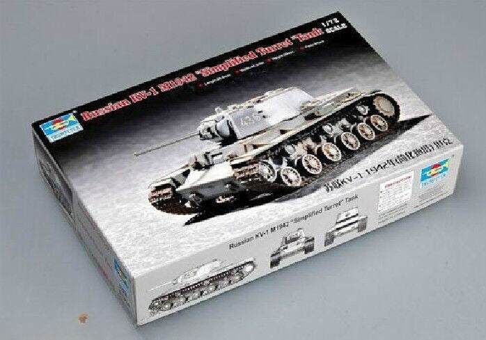 Trumpeter 1/72 07234 KV-1 Model 1942 Simplified Turret Main image