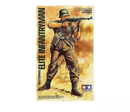 New Tamiya 1/16 World Figure Series No. 03 German Army Combat Infantry Main image