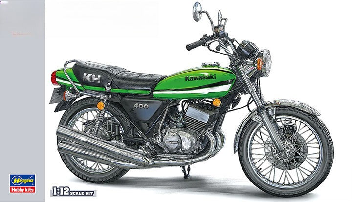 Hasegawa #21506 1/12 Kawasaki KH400-A7 Main image