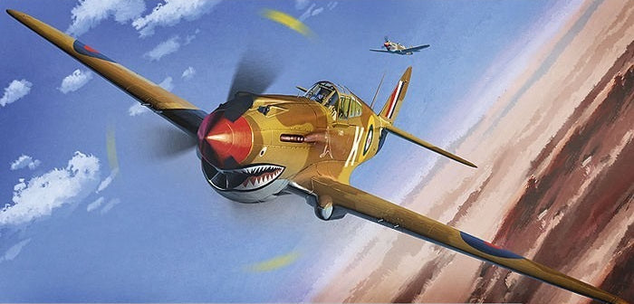 Academy AC12235 1/48 TOMAHAWK IIB "ACE OF AFRICAN FRONT" :LE Main image