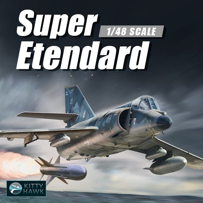 Kitty Hawk KH80138 1/48 Super Etendard — scale model kit
