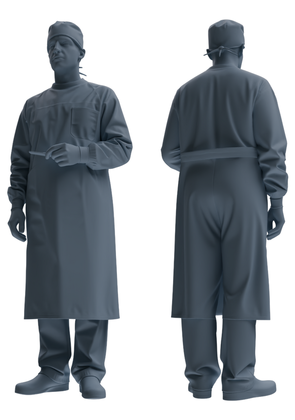 MRY-SFW SSTR206 Miniatures Soldier Model Kit Field Medical Scene Soldier Model 4 pcs