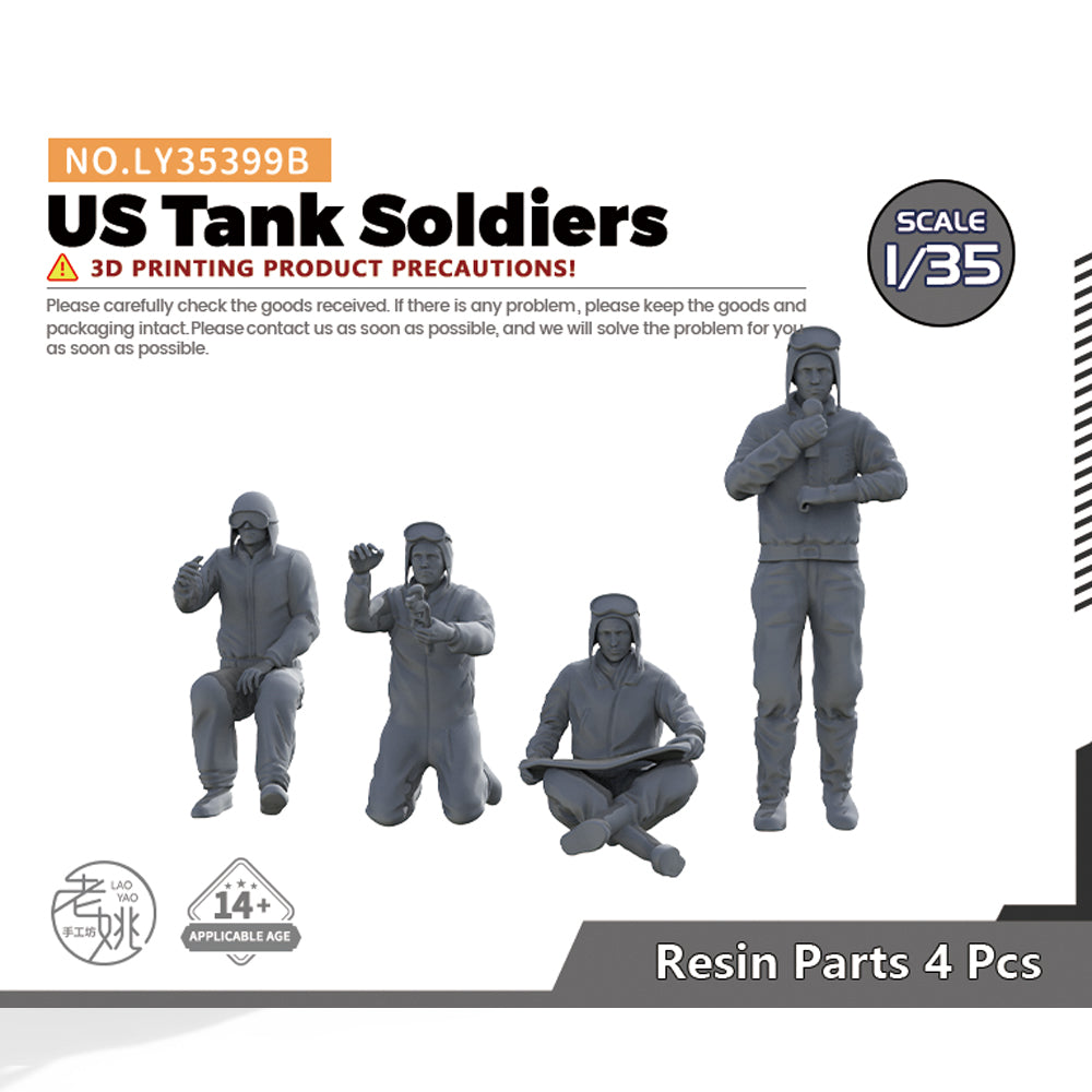 Yao's Studio LY399B  Military Model US Tank Soldiers Main image