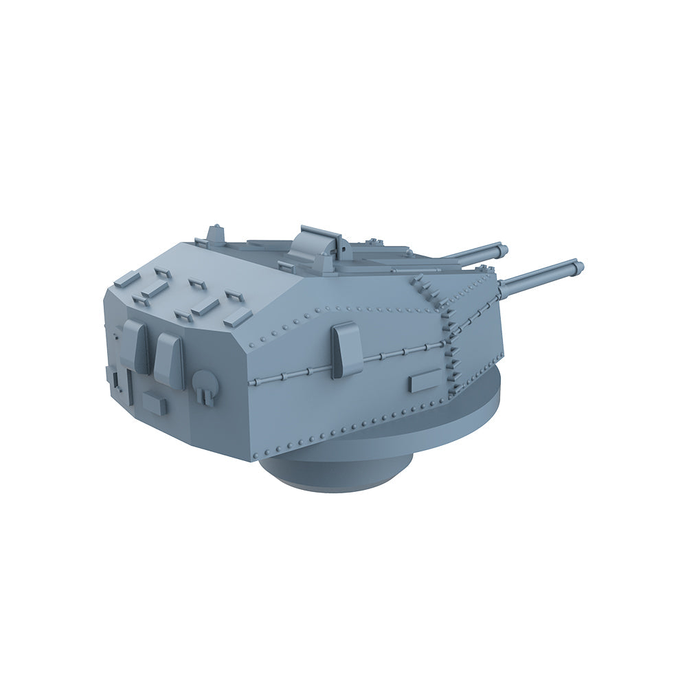 Yao's Studio LYCG370 Model Upgrades Parts Royal Navy 76mm /70 Mk VI Twin AA Gun — detail view 3