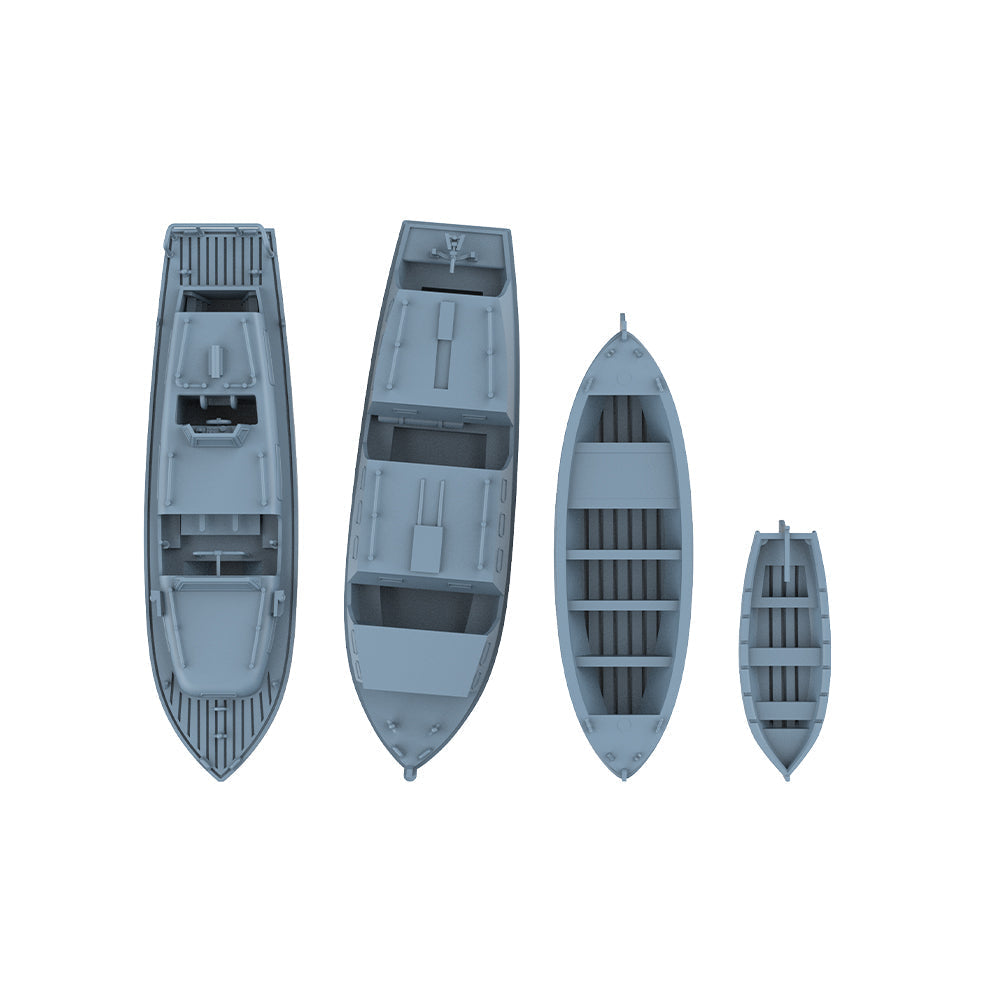 Yao's Studio LYCG374 Model Upgrades Parts Royal Navy Life Boats 4 Styles 2 sets Type A — detail view 3