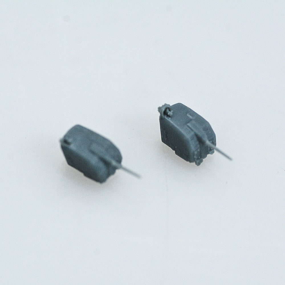 Yao's Studio LYCG224 Model Upgrades Parts USS Fletcher Class Destroyer Main Gun — scale model kit