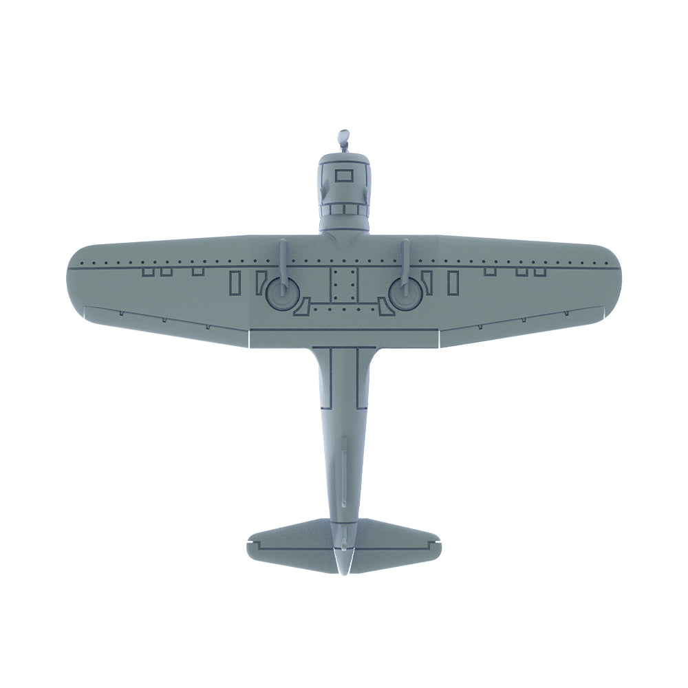 Yao's Studio LYR240B Military Model Kit USAF SB2U-3 Defender Dive Bomber Take Off — detail view 5
