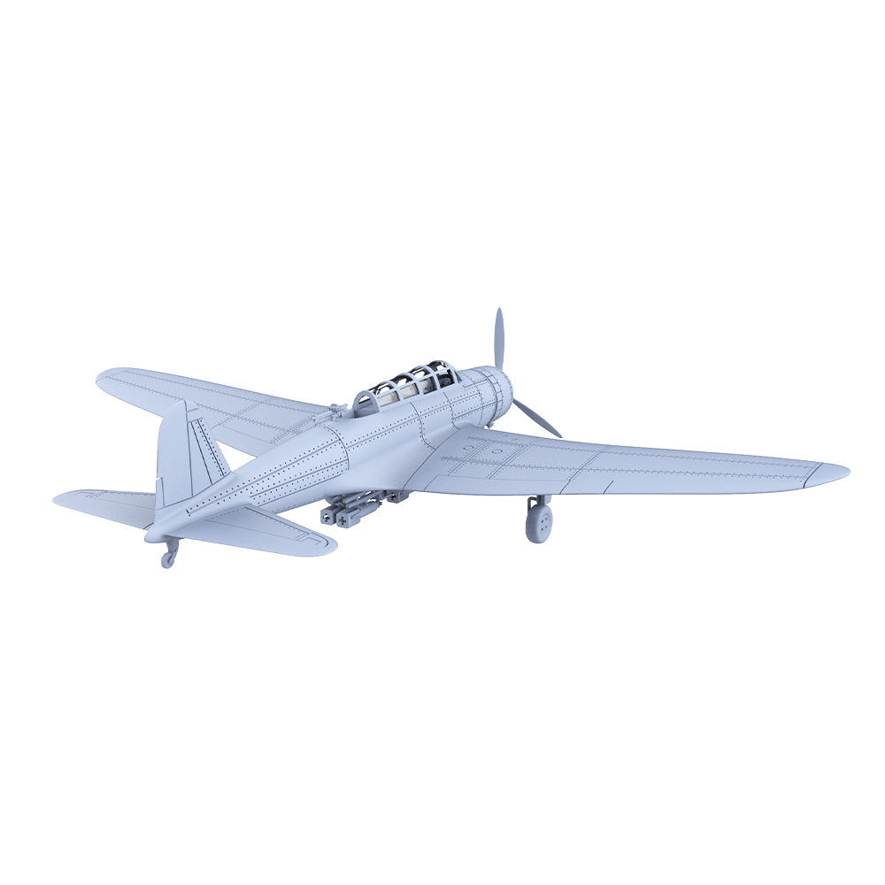 Yao's Studio LYR601A  Military Model Kit Japan Nakajima B5N2 Type 97 Carrier Attack Bomber Touch Down — detail view 3