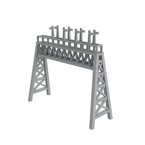 Yao's Studio LYT126  Miniature Dock factory building Shipyard Display Gantry  Dock Gantry