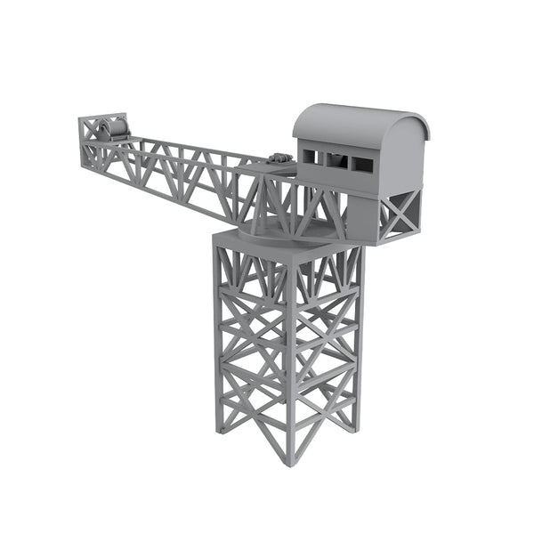 Yao's Studio LYT1000127 1/1000  Miniature Dock factory building Shipyard Display Tower Crane Dock Crane Arm Tower
