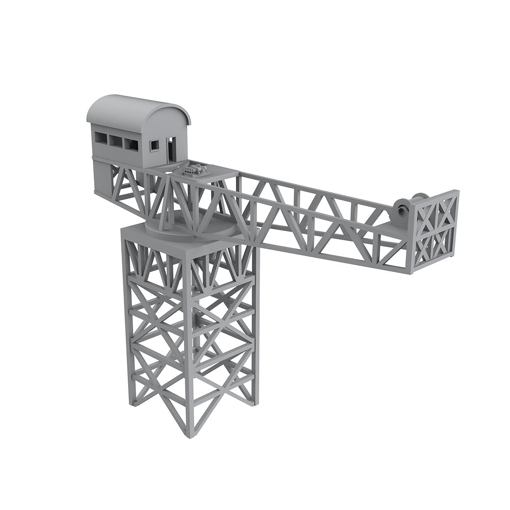 Yao's Studio LYT1000127 1/1000  Miniature Dock factory building Shipyard Display Tower Crane Dock Crane Arm Tower