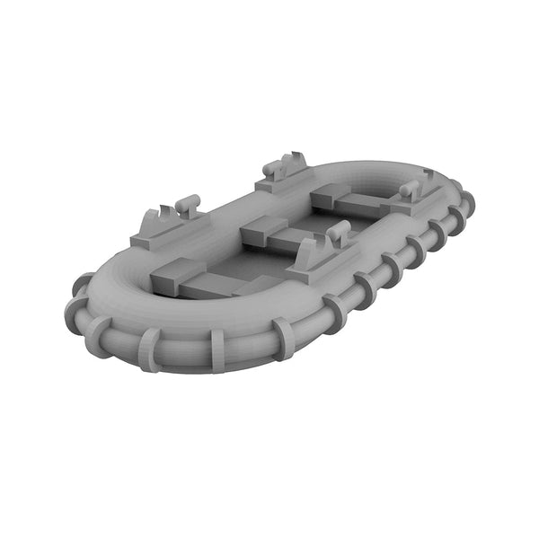 Yao's Studio LYT349 Inflatable Lifeboat Raft HO/OO/Z/N/TT Railroad Miniature Accessory Display Props