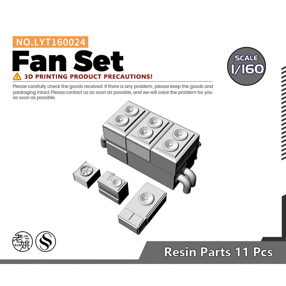 Yao's Studio LYT024 Fan Set Military Base Miniature Accessory Props Main image