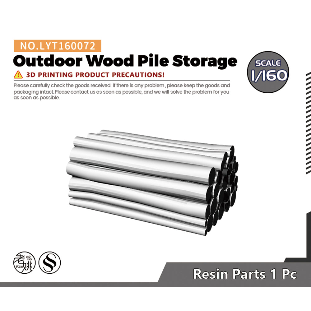 Yao's Studio LYT072 Outdoor Wood Pile Storage Military Base Miniature Accessory Props Main image