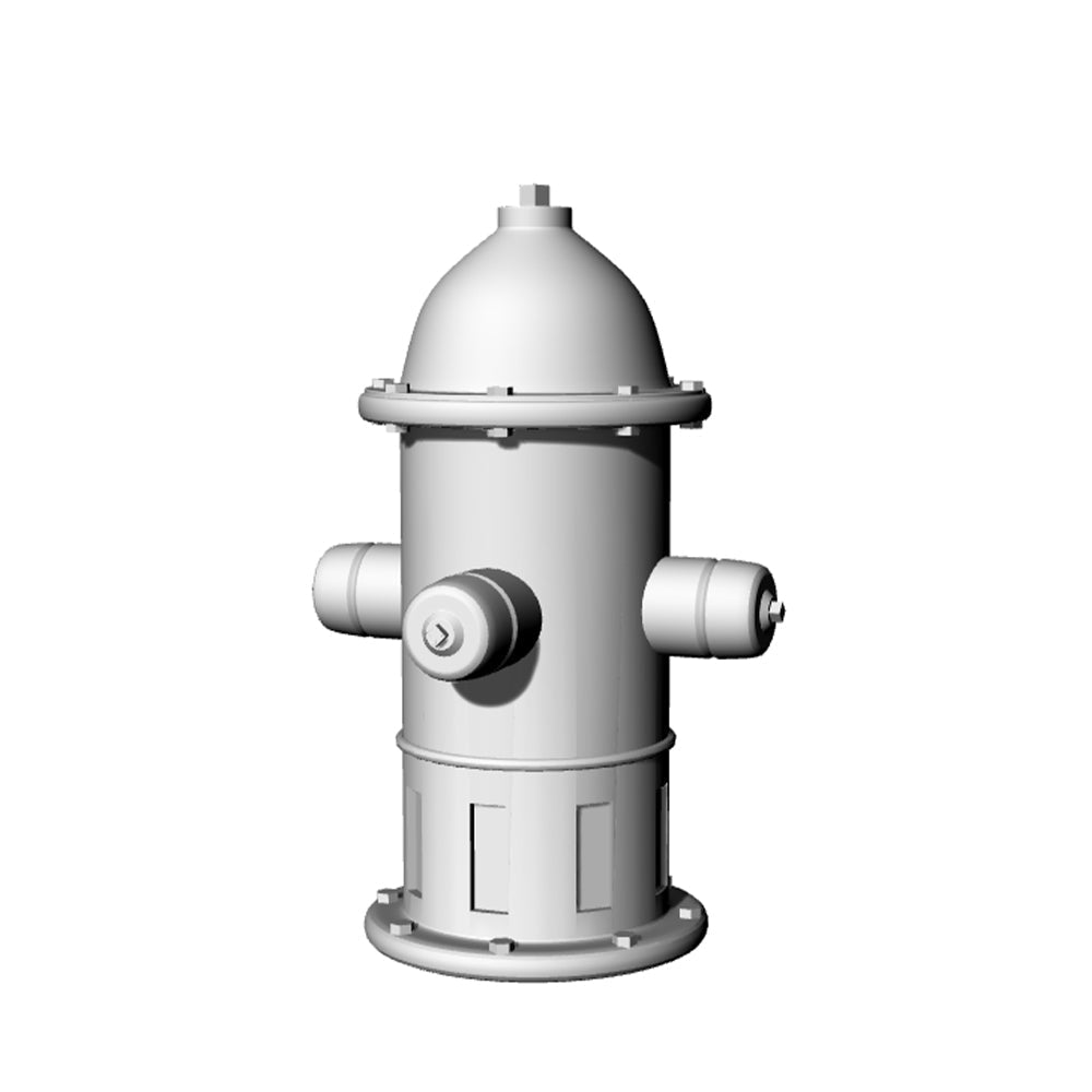 Yao's Studio LYT159 Fire Hydrant HO/OO/Z/N/TT Railroad Miniature Accessory Display Props Secondary image