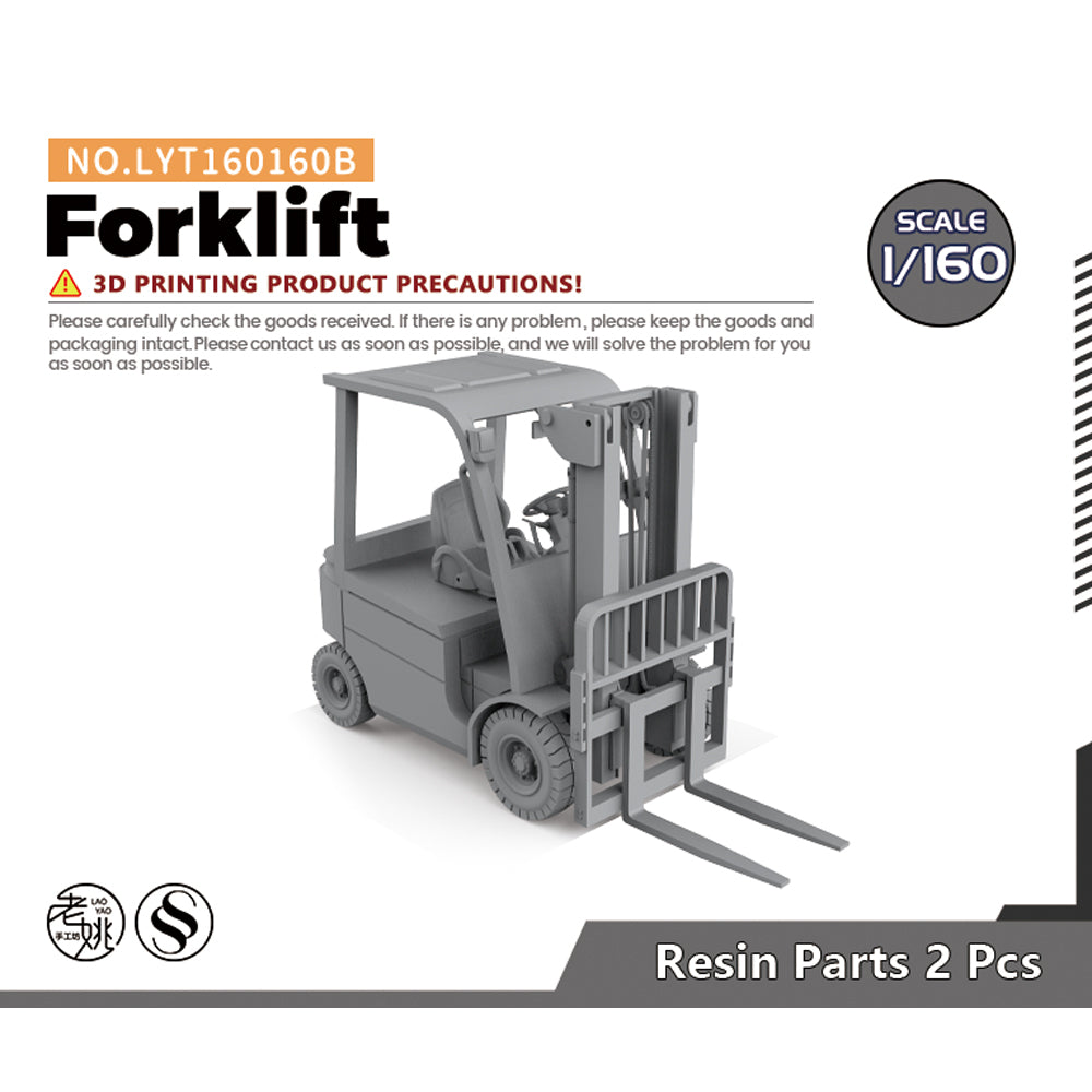 Yao's Studio LYT160B Scene Model Upgrade Parts Forklift — scale model kit