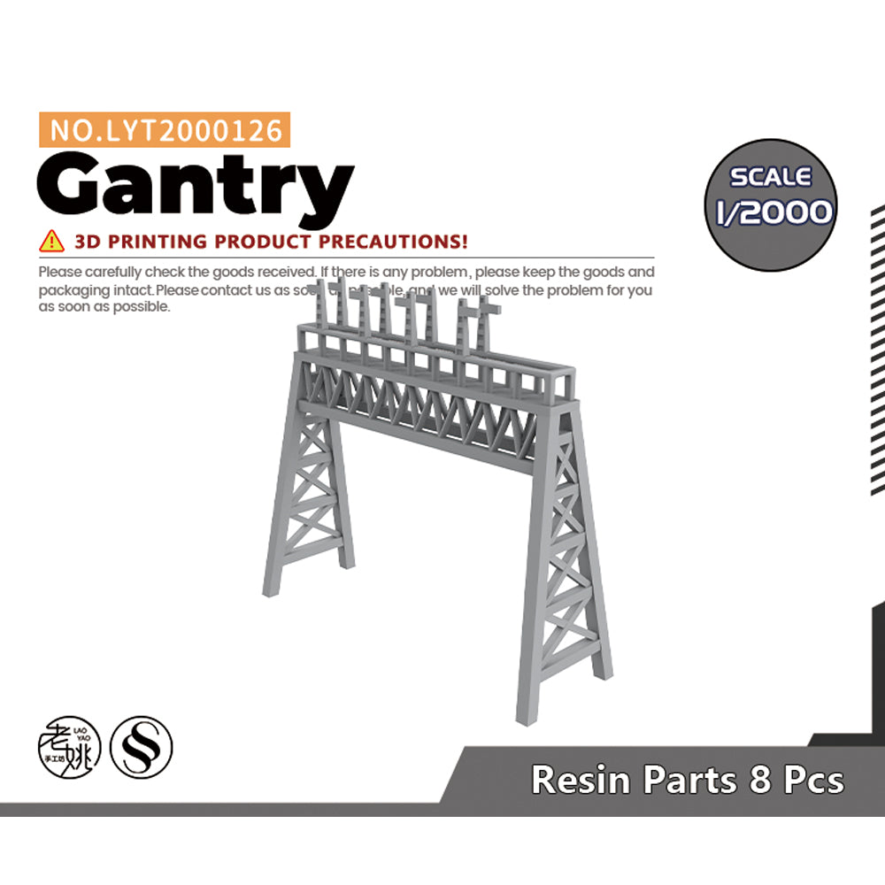 Yao's Studio LYT126 Gantry Military Base Miniature Accessory Props — scale model kit