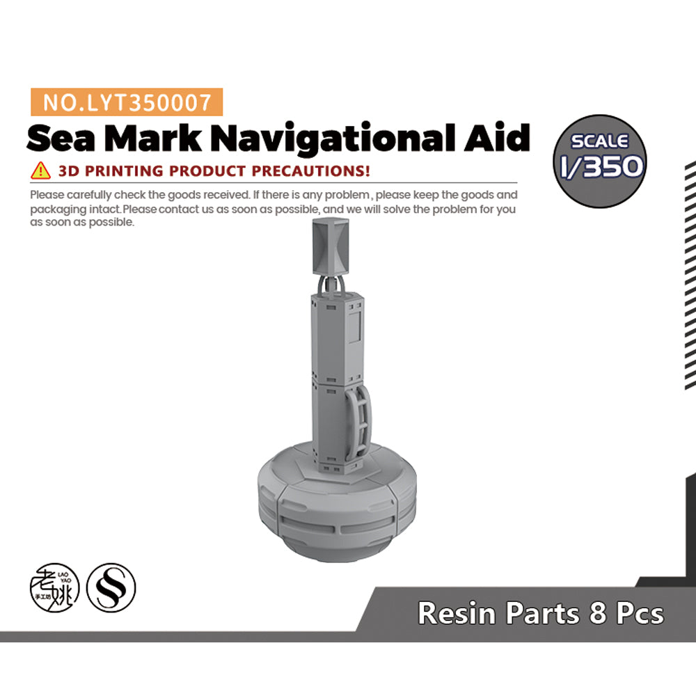 Yao's Studio LYT007 Sea Mark Navigational Aid Military Base Miniature Accessory Props — scale model kit