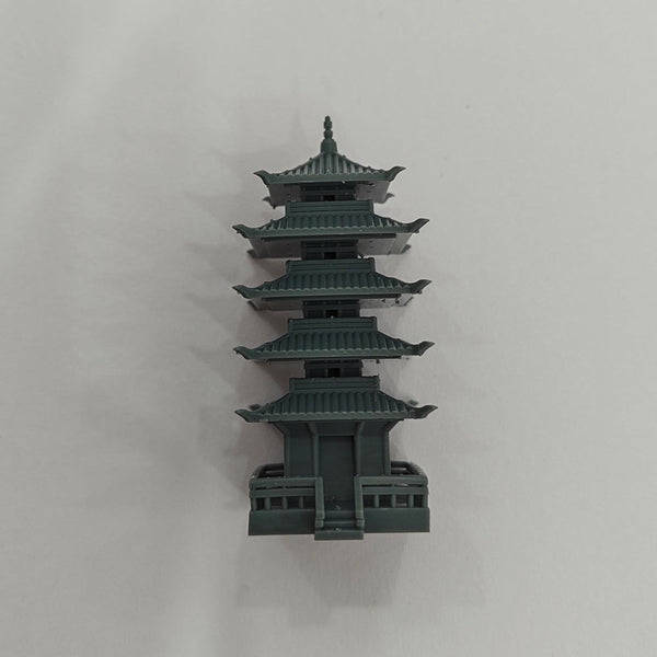 Yao's Studio LYT312 Chinese Ancient Five-Story Pagoda HO/OO/Z/N/TT Railroad Miniature Accessory Display Props