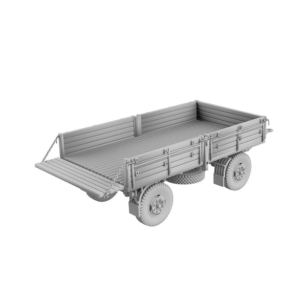 Yao's Studio LYT124 Flatbed Trailer Short Diecast toys auto parts parts