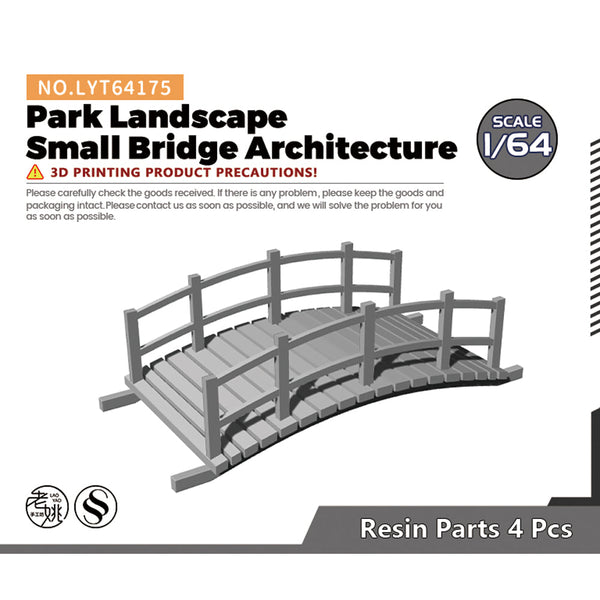 Yao's Studio LYT175 Park Landscape Small Bridge Architecture Diecast toys car diorams