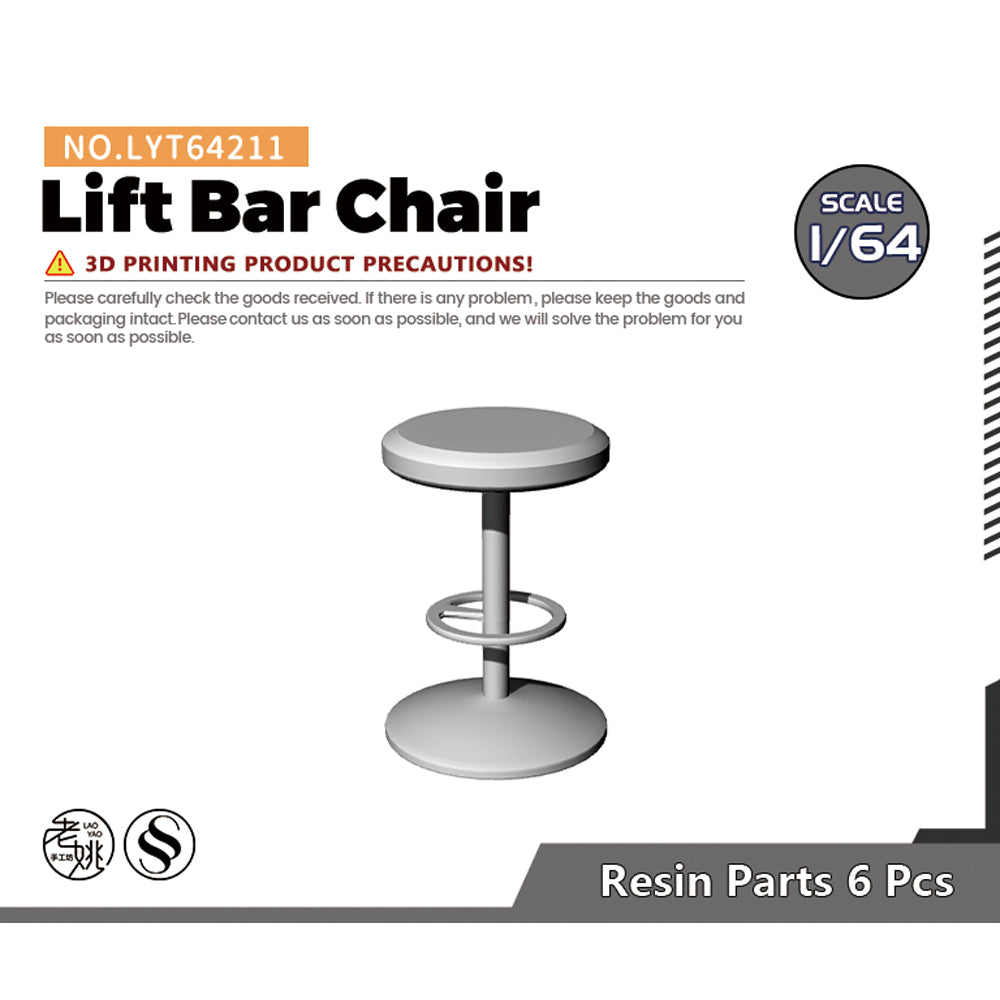 Yao's Studio LYT211 Lift Bar Chair Diecast toys car diorams Main image