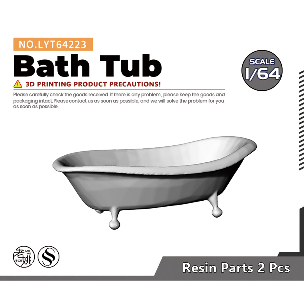 Yao's Studio LYT223 Bath Tub Diecast toys car diorams Main image