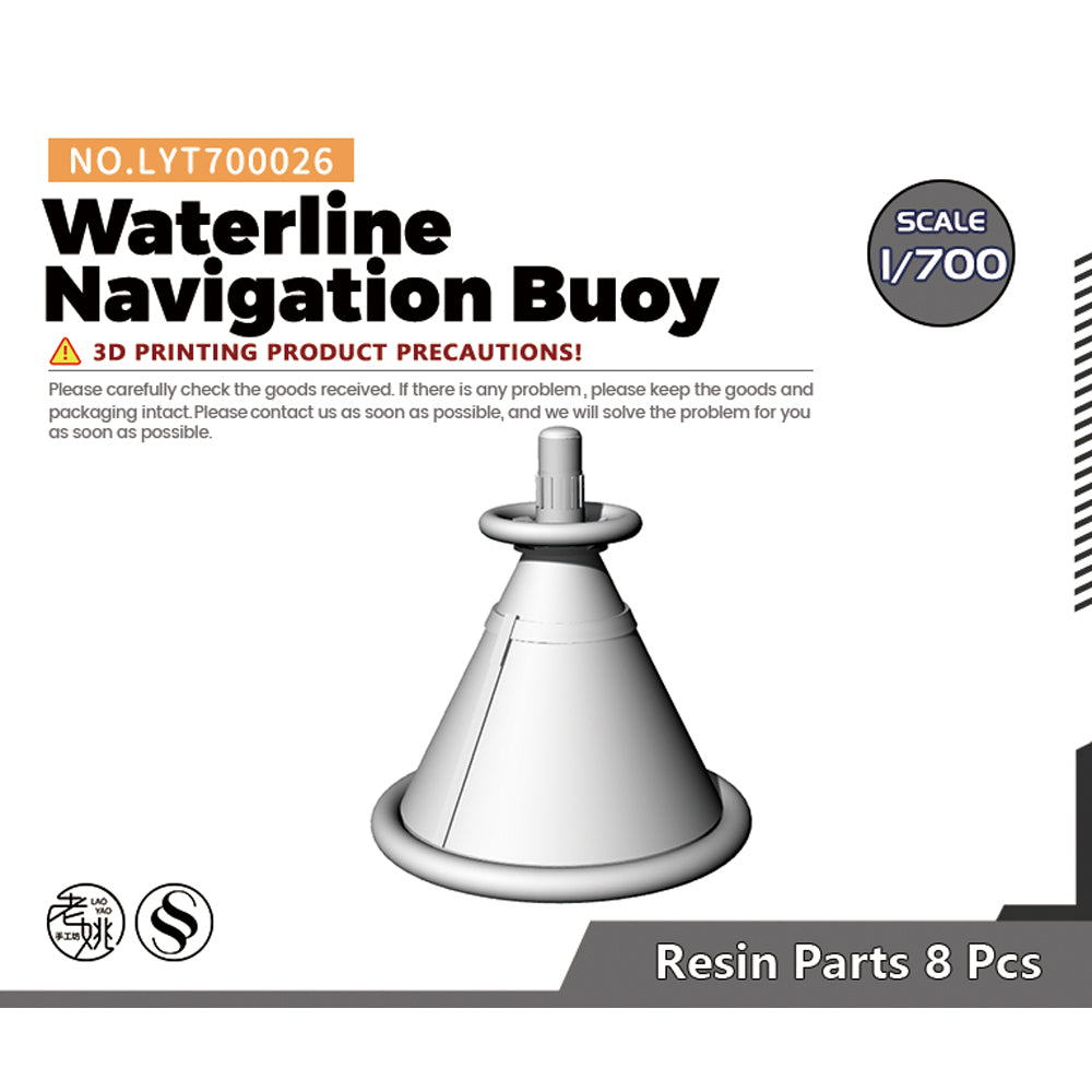 Yao's Studio LYT026 Waterline Navigation Buoy Military Base Miniature Accessory Props — scale model kit