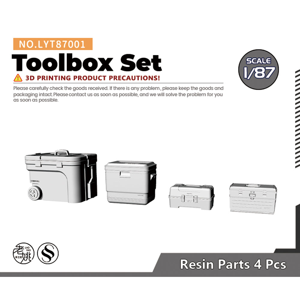 Yao's Studio LYT001 Toolbox Set Military Base Miniature Accessory Props Main image