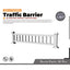Yao's Studio LYT005 Traffic Barrier HO/OO/Z/N/TT Railroad Miniature Accessory Display Props